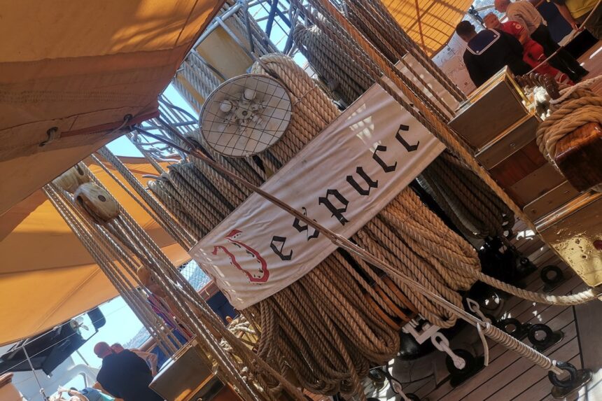 Visita alla nave scuola Amerigo Vespucci